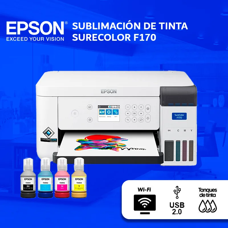 Impresora De SublimaciÓn Epson Surecolor F170 Rois Computer Sac 5855